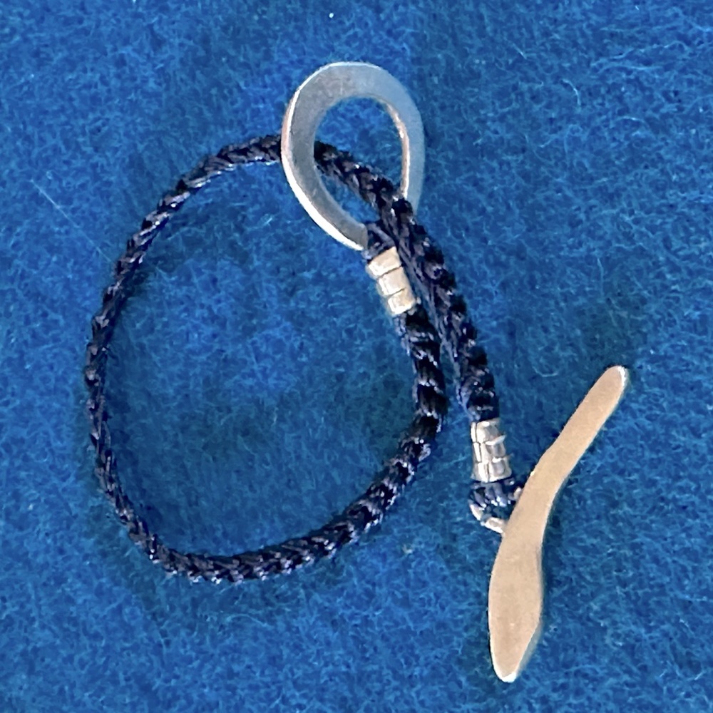 Jill Platner JP Clasp Bracelet in Indigo